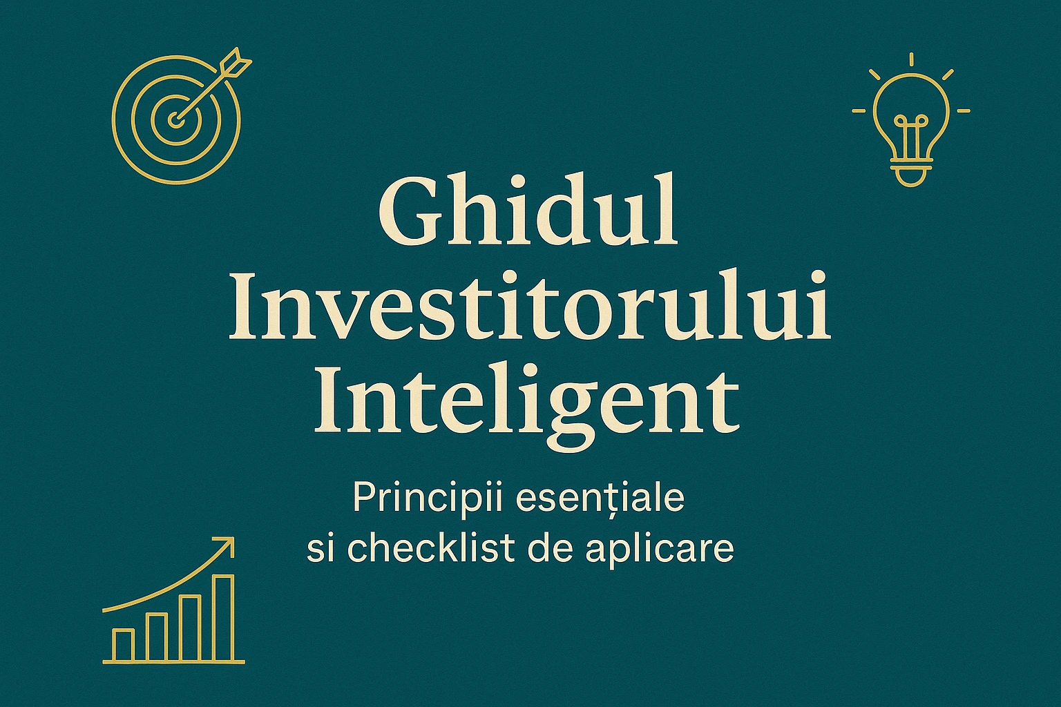Ce am învățat din „The Intelligent Investor”