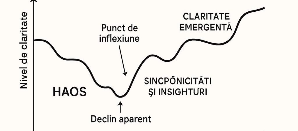 🔄 Faza de Haos Creativ – Nu Ești Pierdut. Ești În Renaștere.