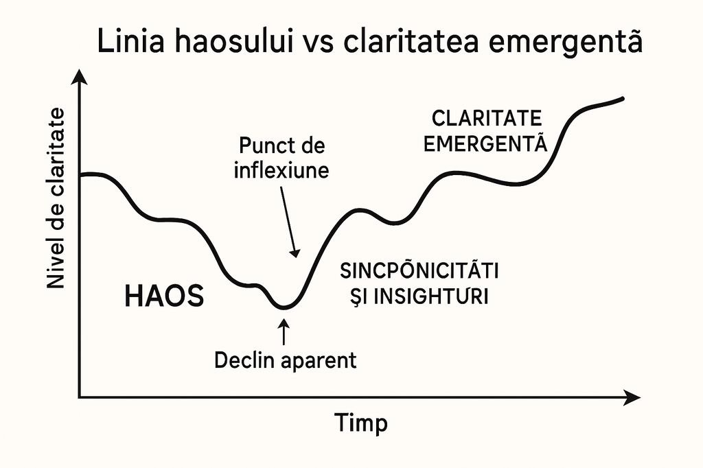 🔄 Faza de Haos Creativ – Nu Ești Pierdut. Ești În Renaștere.