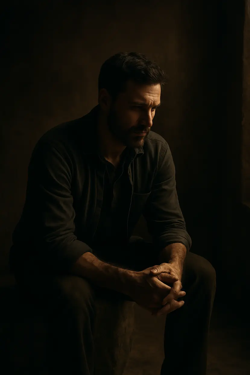 Inițierile tăcute ale unui bărbat viu